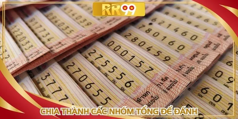 Chia thành các nhóm tổng để đánh